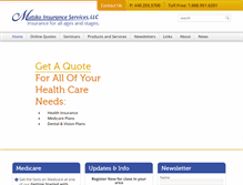 Tablet Screenshot of mutskoinsurance.com